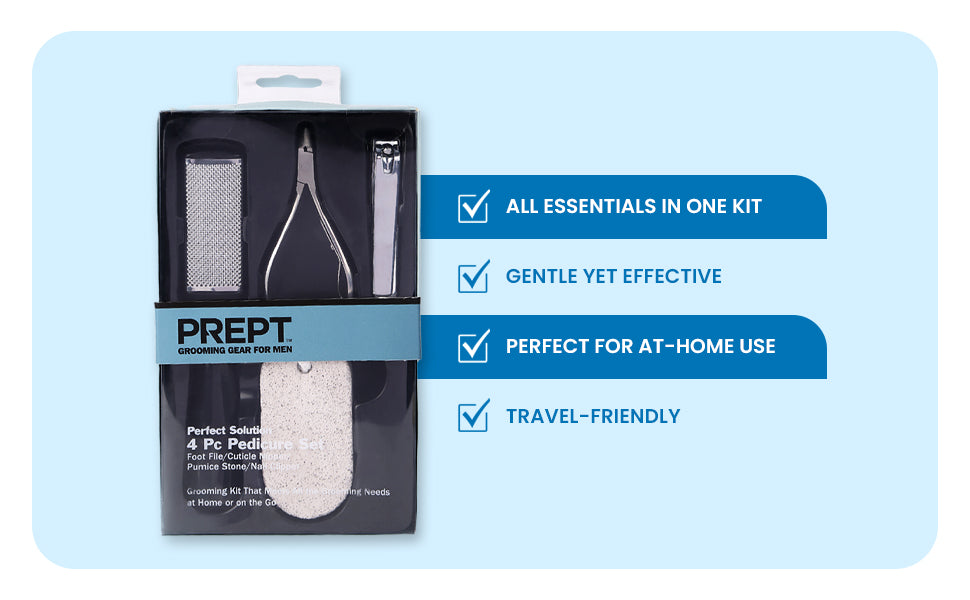 Pedicure Kit 4 Piece Set