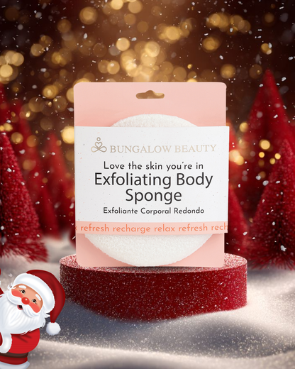 Natural Exfoliating Body Scrubber Sponge