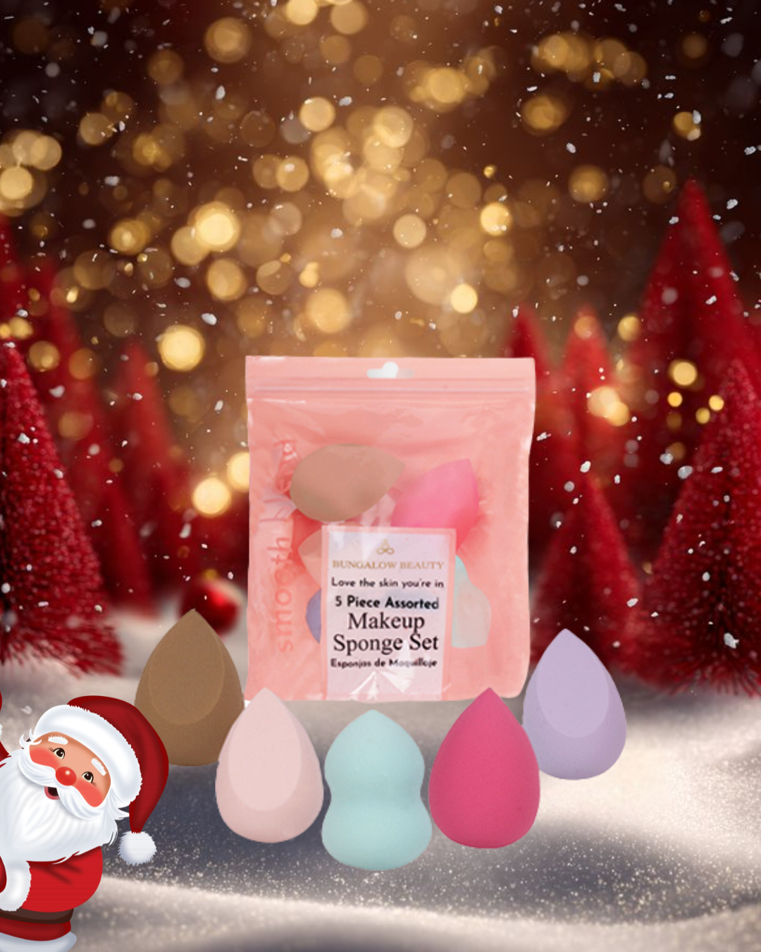 Makeup Blender Sponges (Set Of 5)