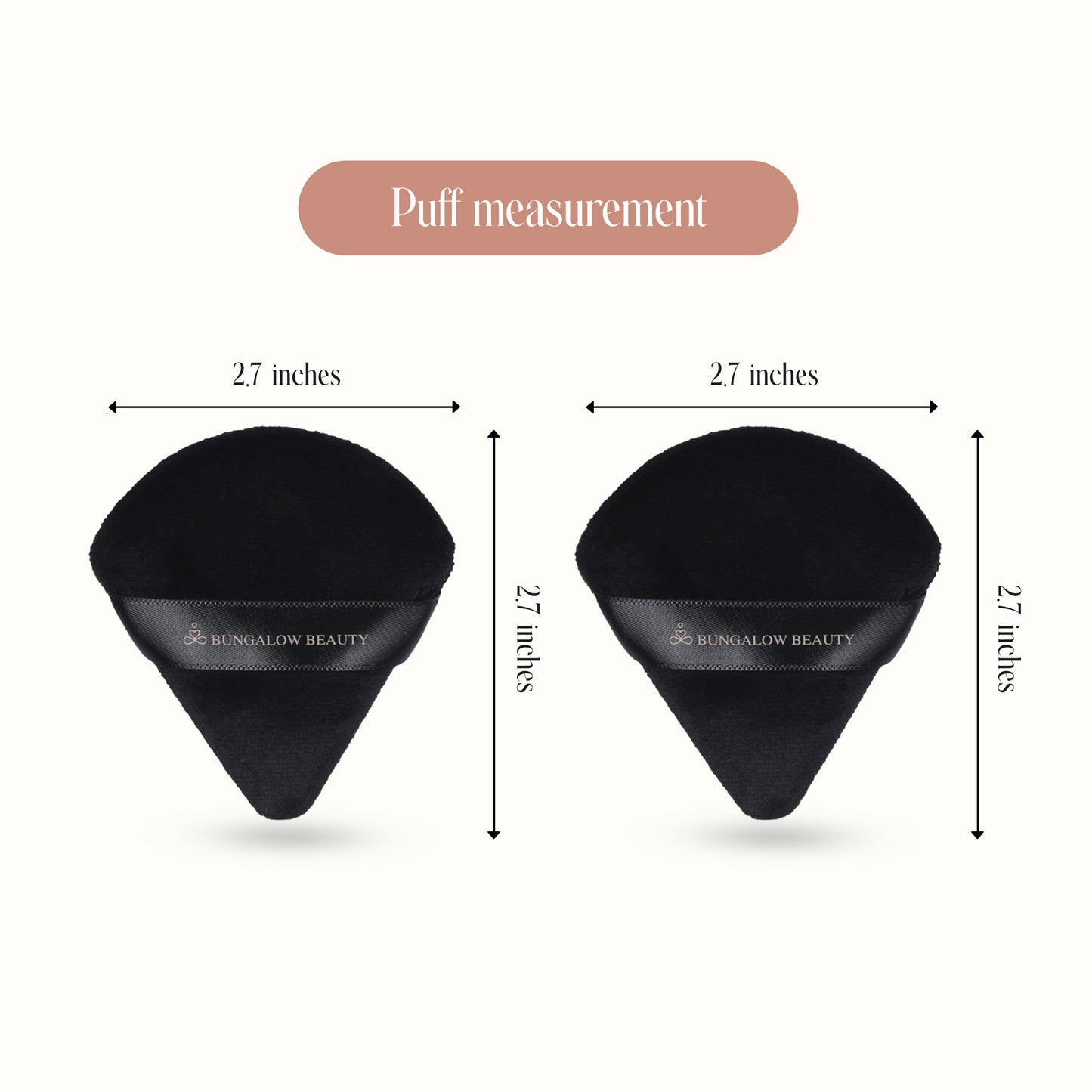 Triangle Powder Puff (Set Of 2)