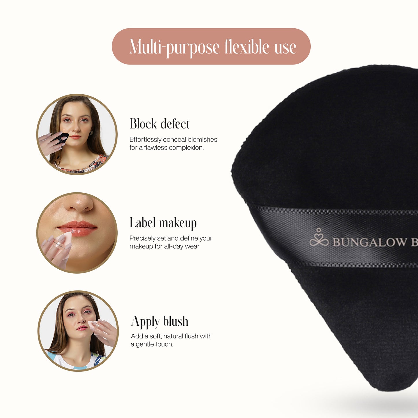 Triangle Powder Puff (Set Of 2)