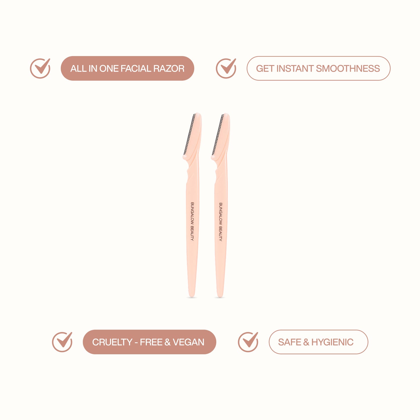 Derma Razor (Set Of 2) (Pink)