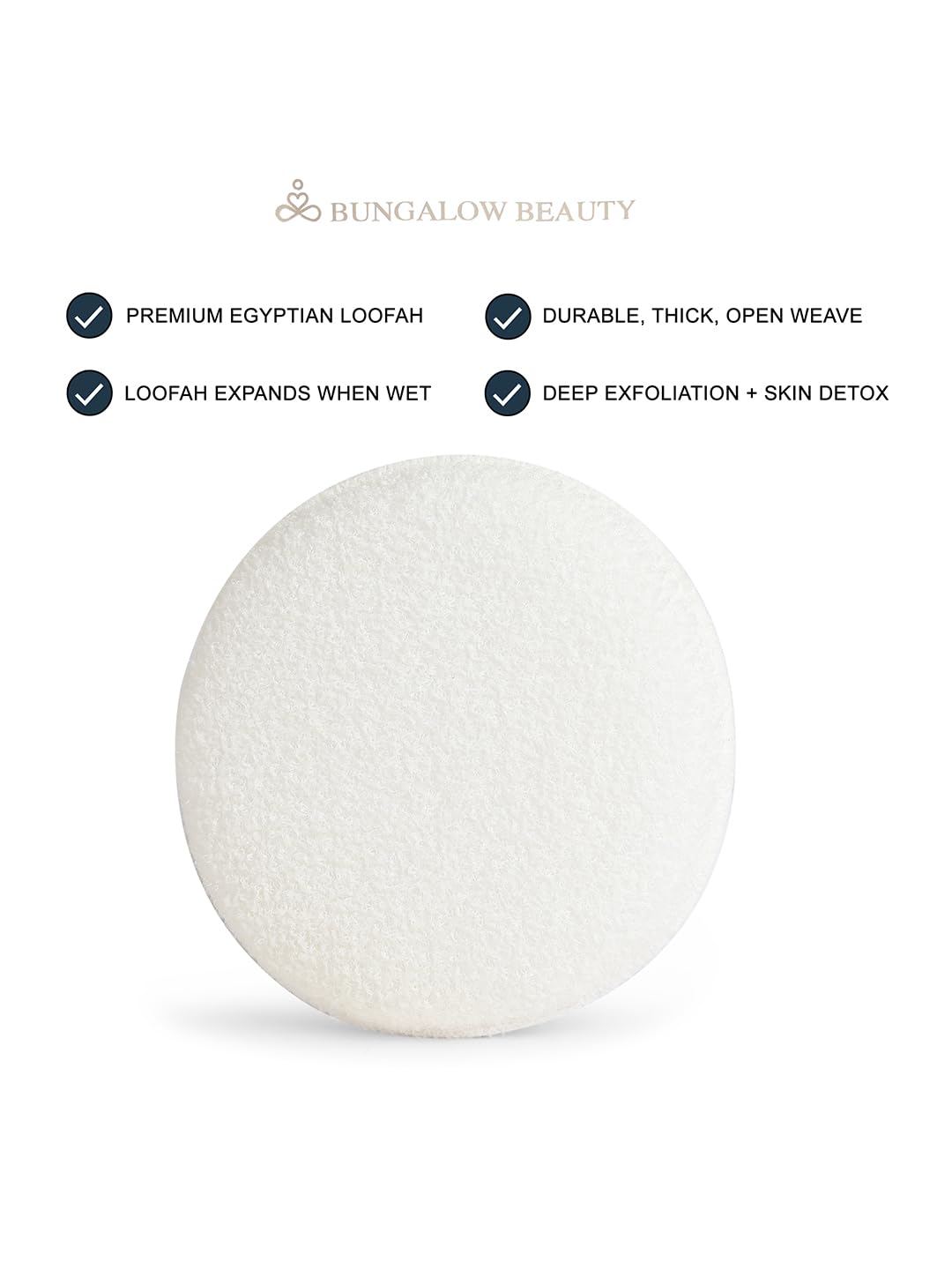 Natural Exfoliating Body Scrubber Sponge