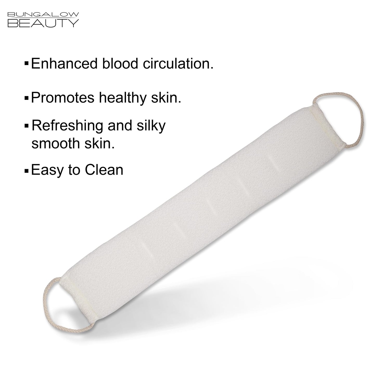 Exfoliating Back Scrubbers (White)
