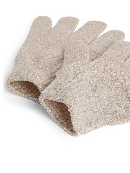 Exfoliating Loofah Body Hand Gloves (2 Pairs)