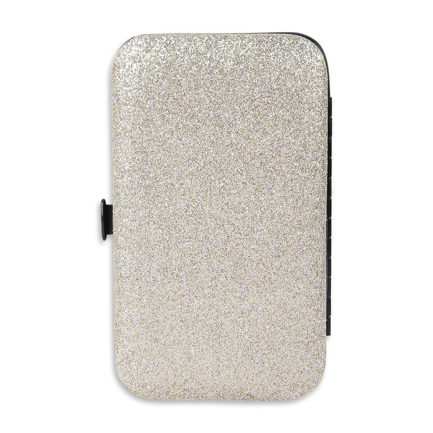 BUNGALOW BEAUTY Manicure Set Nail Clippers - 6PCS Stainless Steel Manicure Set, Professional Mens Grooming Kits, Nail Care Tools with Luxurious Travel Case - California Proposition 65 listed - Lead free | Cadmium Free | Phthalates Free