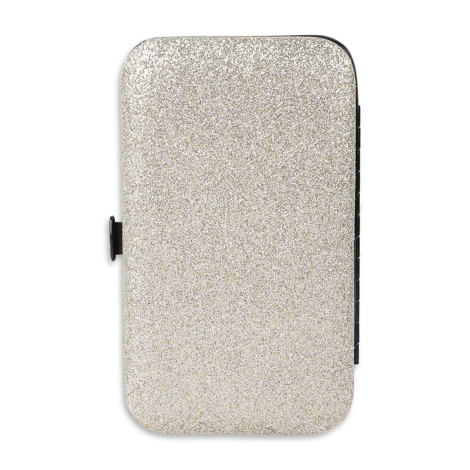 BUNGALOW BEAUTY Manicure Set Nail Clippers - 6PCS Stainless Steel Manicure Set, Professional Mens Grooming Kits, Nail Care Tools with Luxurious Travel Case - California Proposition 65 listed - Lead free | Cadmium Free | Phthalates Free