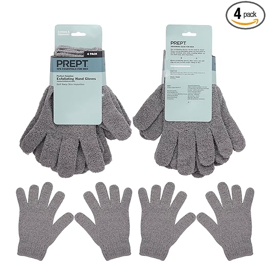 Exfoliating Loofah Body Hand Gloves (2 Pairs)