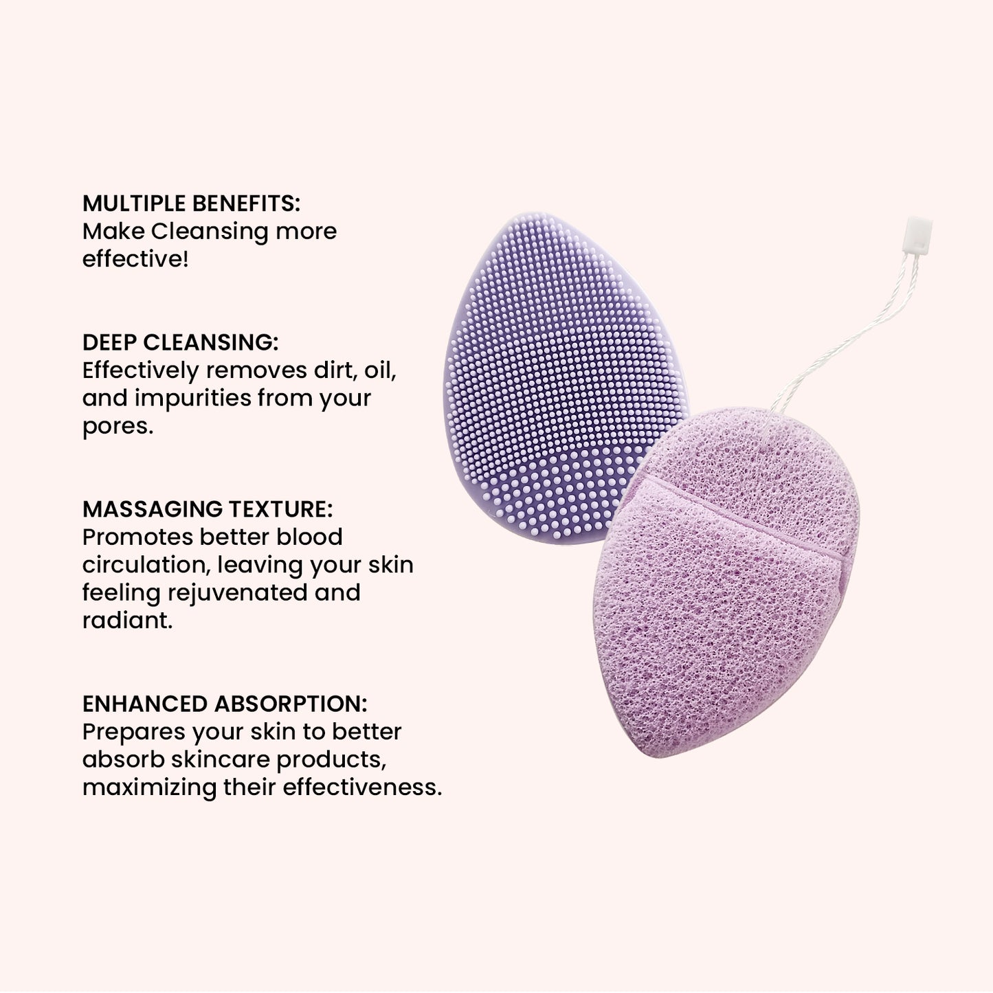 2-Piece Facial Exfoliator Duo