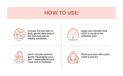 2-Piece Facial Exfoliator Duo