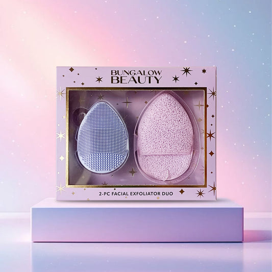 2-Piece Facial Exfoliator Duo