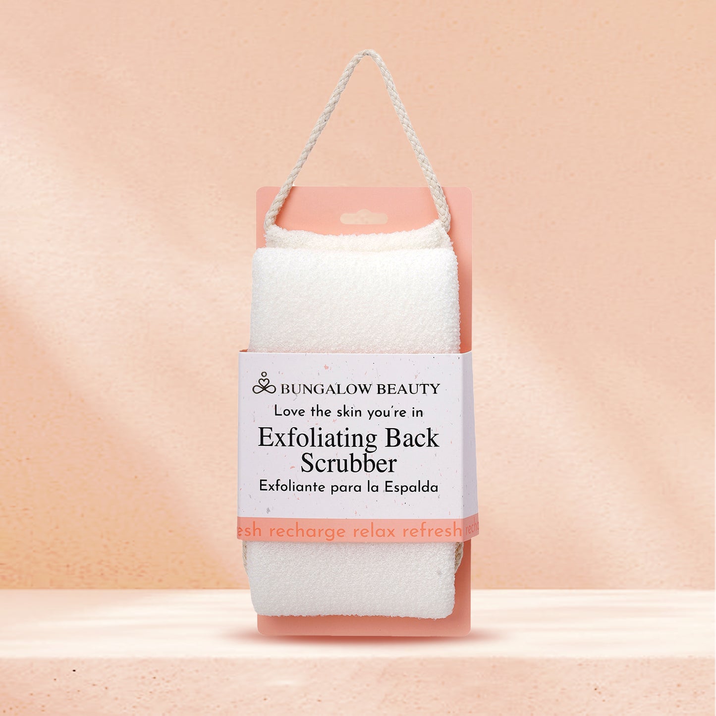 Exfoliating Back Scrubbers (White)