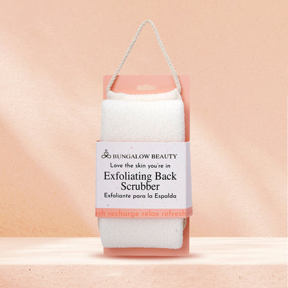 Exfoliating Back Scrubbers (White)