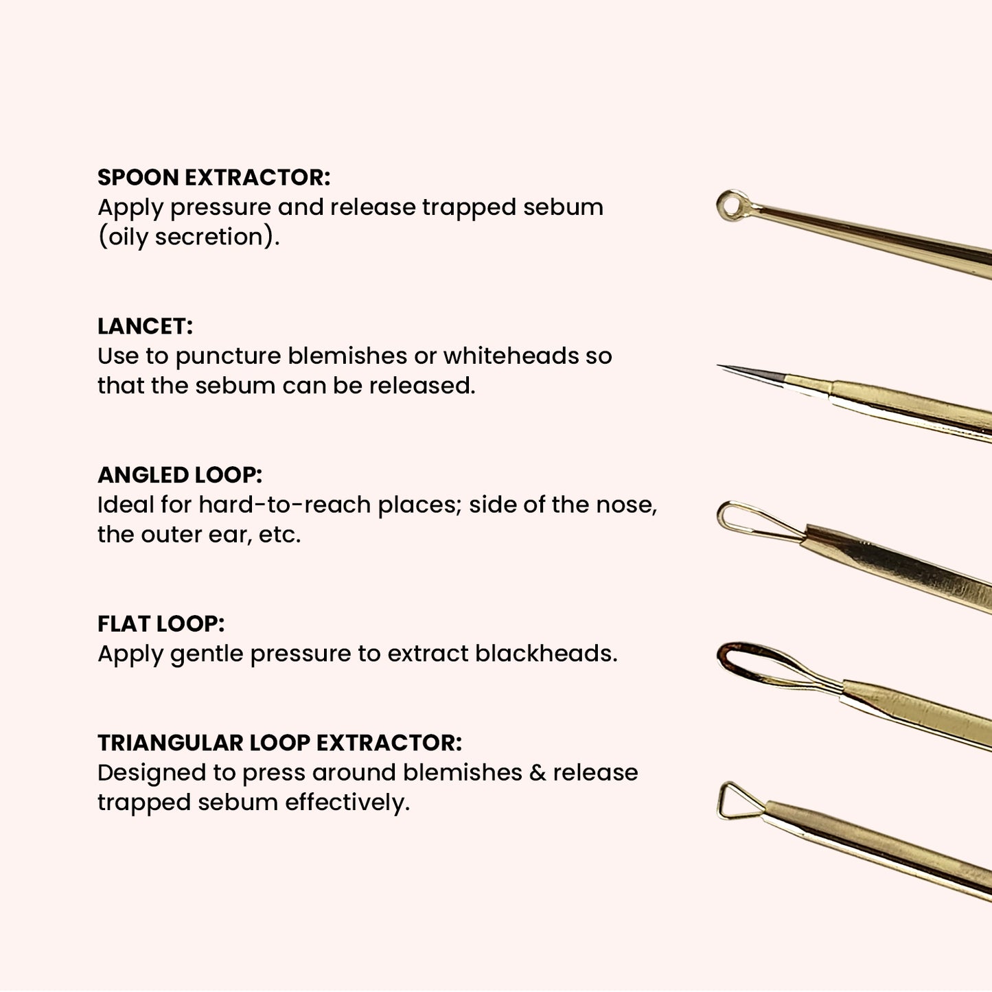 Blemish Tool Kit (Blackhead Remover)
