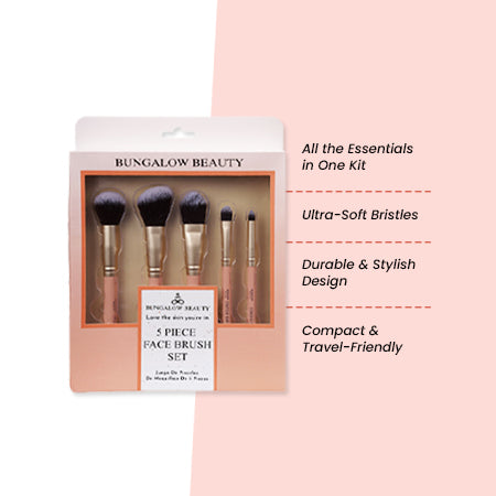 Premium Makeup Brush (Set Of 5)