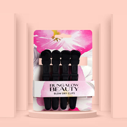 Hair Sectioning Clips (Set Of 4) (Black)