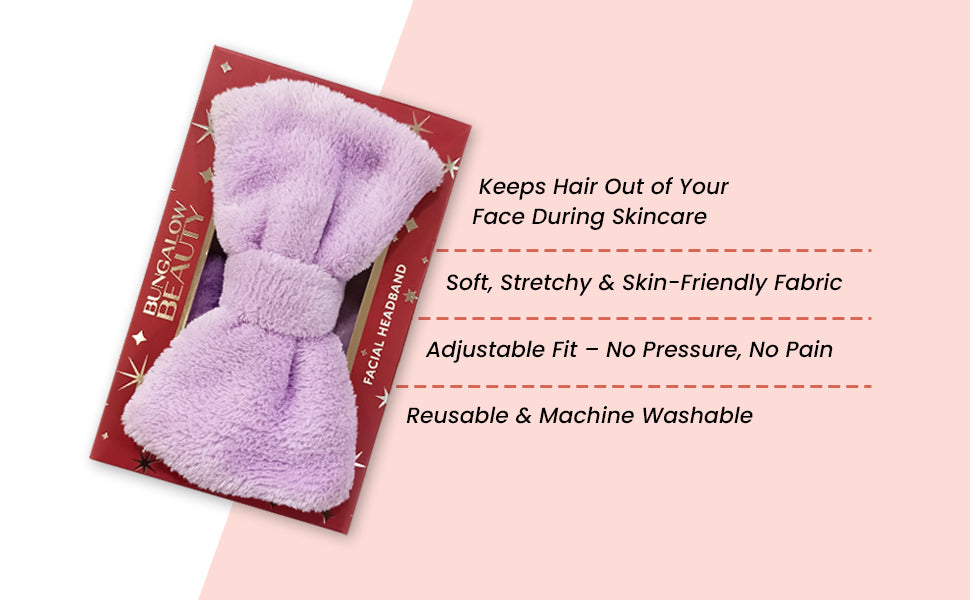 Facial Headband (Purple)
