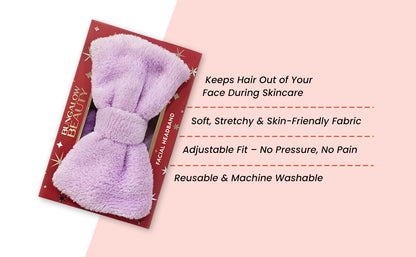 Facial Headband (Purple)