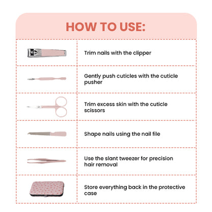 Manicure Set – Nail Clippers Kit (5 Piece)