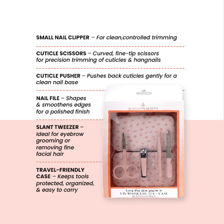 Manicure Set – Nail Clippers Kit (5 Piece)
