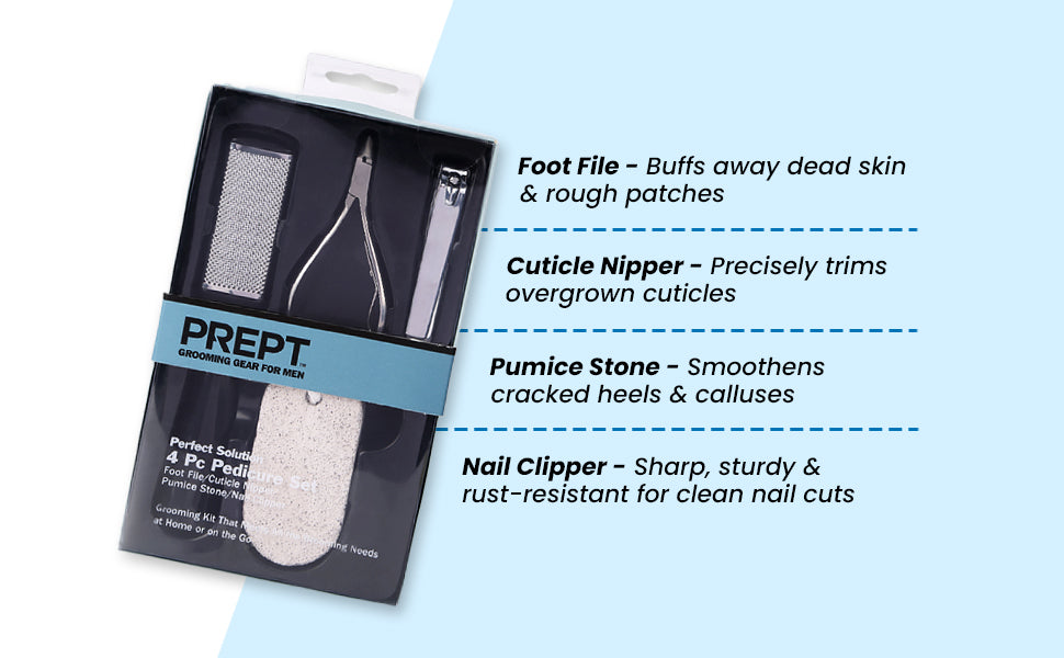 Pedicure Kit 4 Piece Set