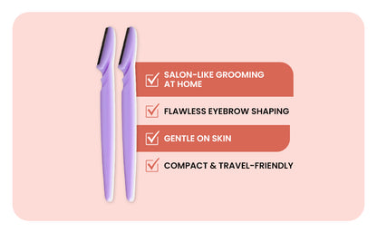 Derma Razor (Set Of 6) (Purple)