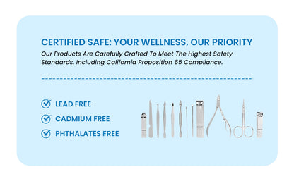 Manicure Set Nail Clippers Pedicure Kit - 12PCS