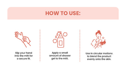 Self-Tanning Applicator Mitt, Black, For All Skin Types