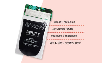 Self-Tanning Applicator Mitt, Black, For All Skin Types