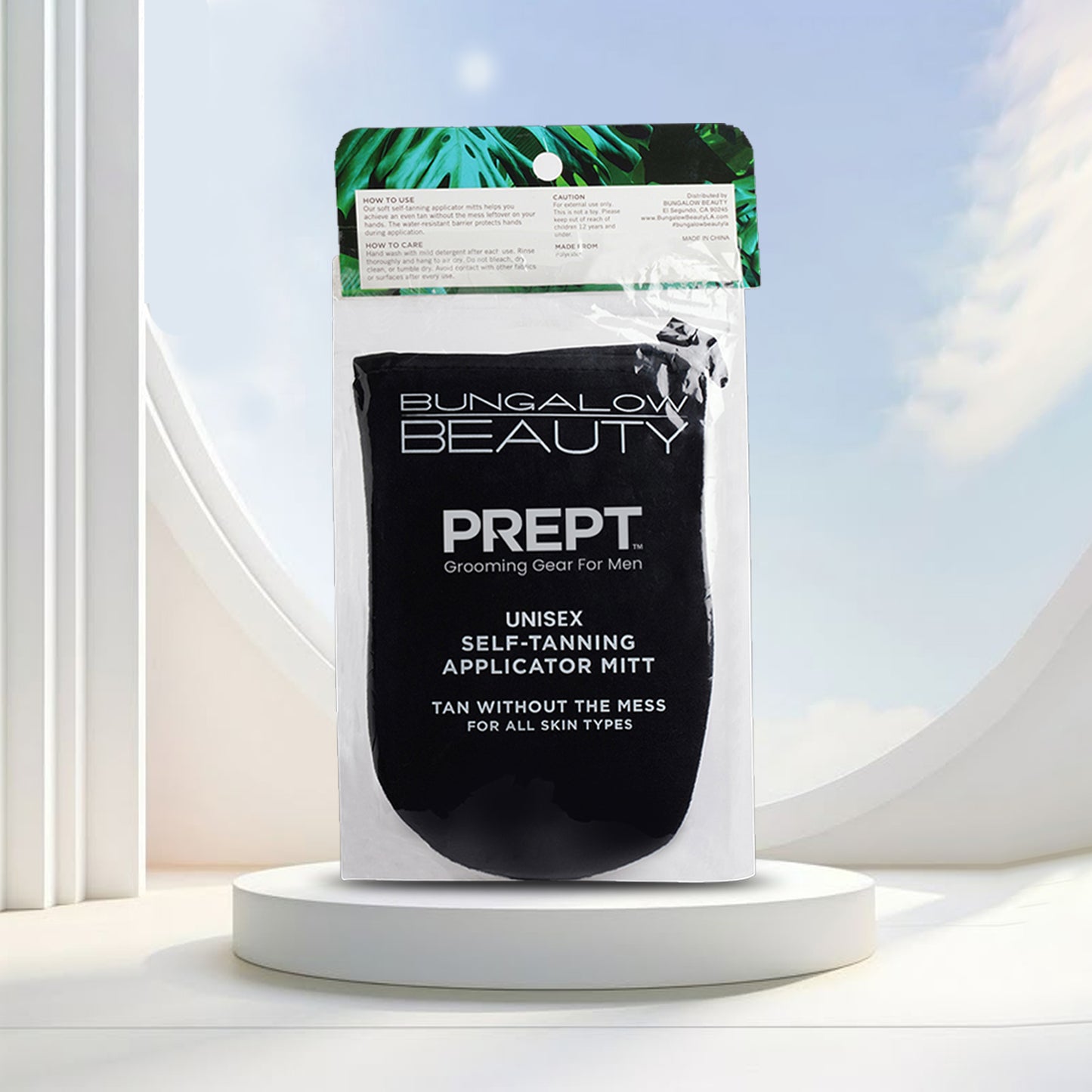 Self-Tanning Applicator Mitt, Black, For All Skin Types