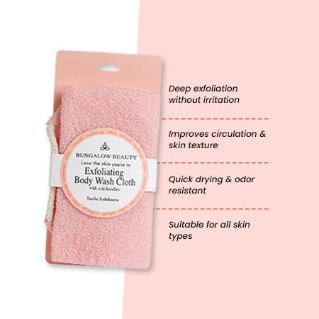 Exfoliating Body Wash Cloth