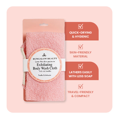 Exfoliating Body Wash Cloth